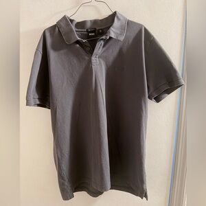 Boss Charcoal Polo Shirt for Men